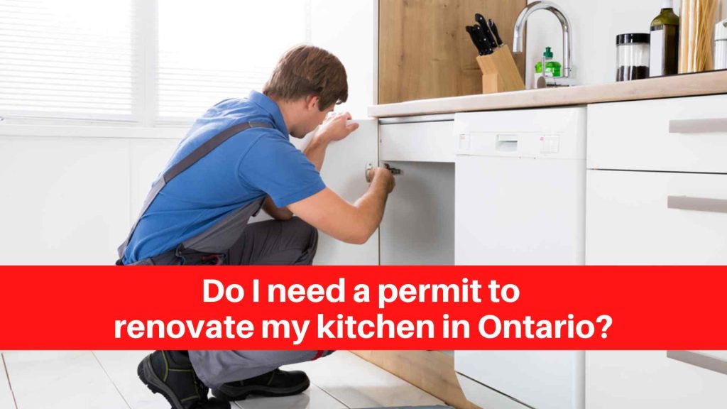 Do I need a permit to renovate my kitchen in Ontario